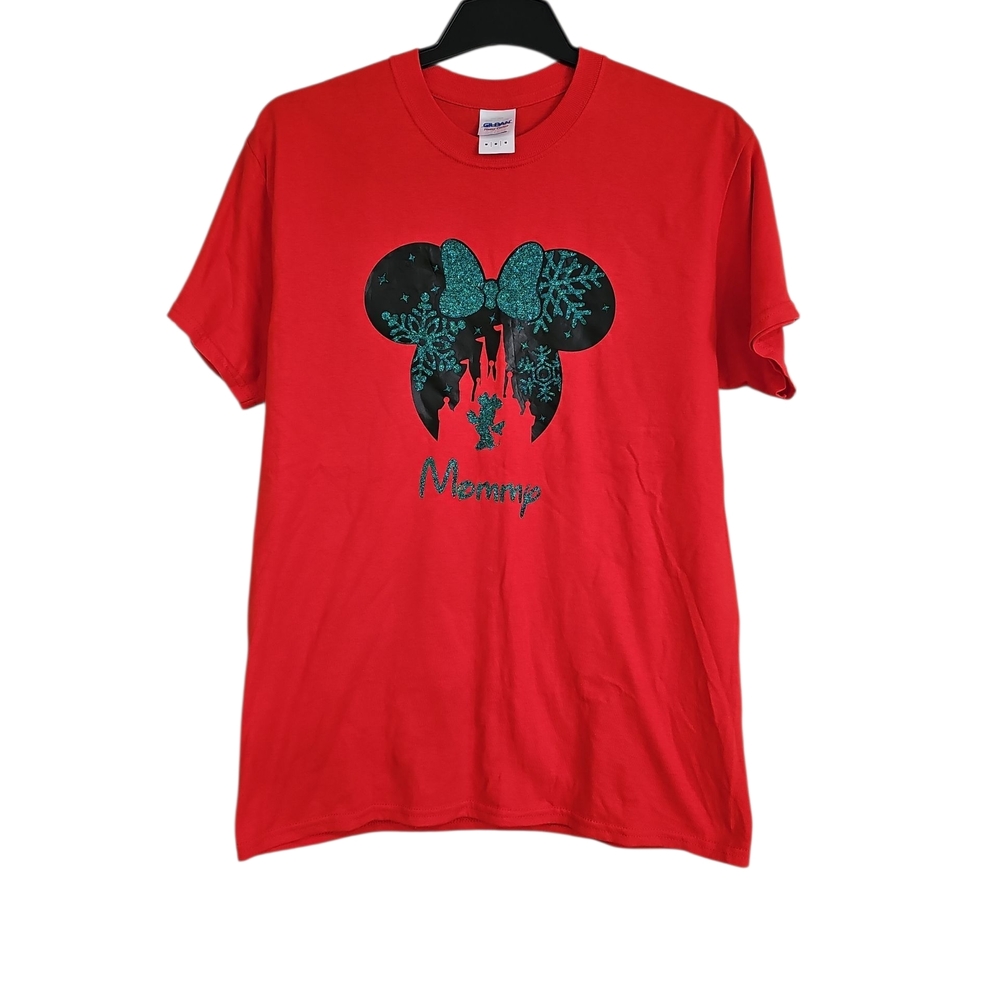 Gildan Red Graphic Short Sleeve Tee